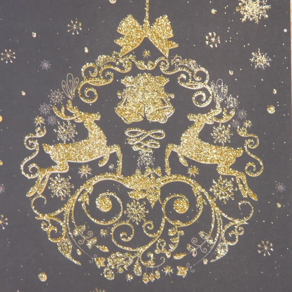 Пакет под бутылку «Новогоднее чудо» 12*35*9 см