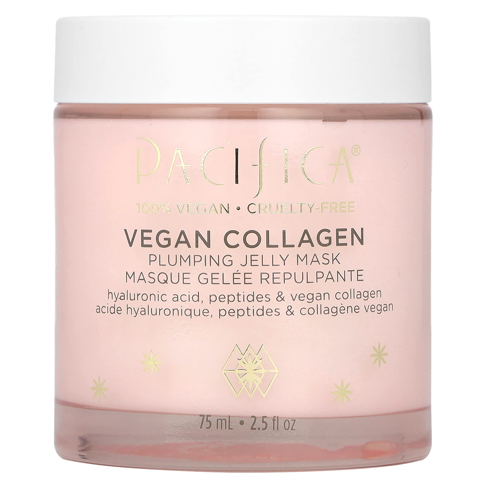 Pacifica, Vegan Collagen, разглаживающая маска с коллагеном, 75 мл (2,5 жидк. унции)