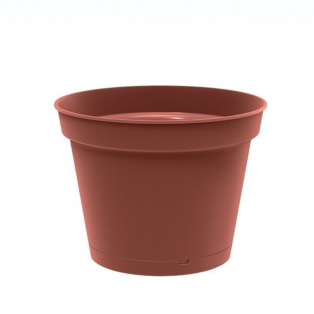 Горшок для цветов "Mint" D120мм, 0,7л с поддоном (терракотовый)