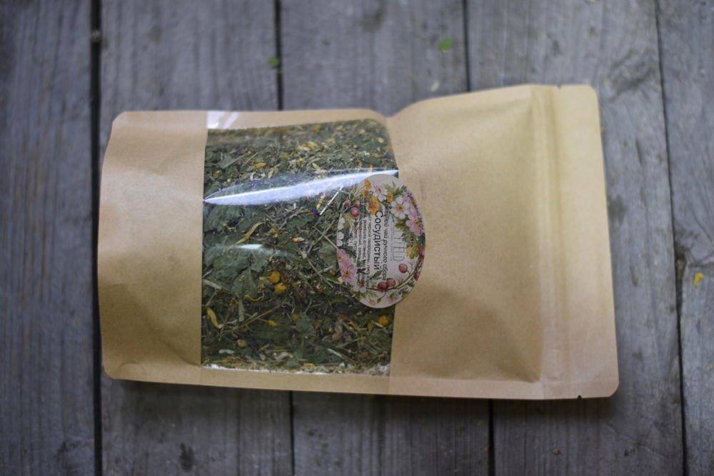 Чай "Сосудистый" (ПМС, стресс, питание мозга, сосуды)