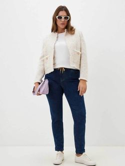 Джинсы утепленные больших размеров