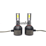 Светодиодные лампы C9, цоколь H7 в головной свет, (компл)