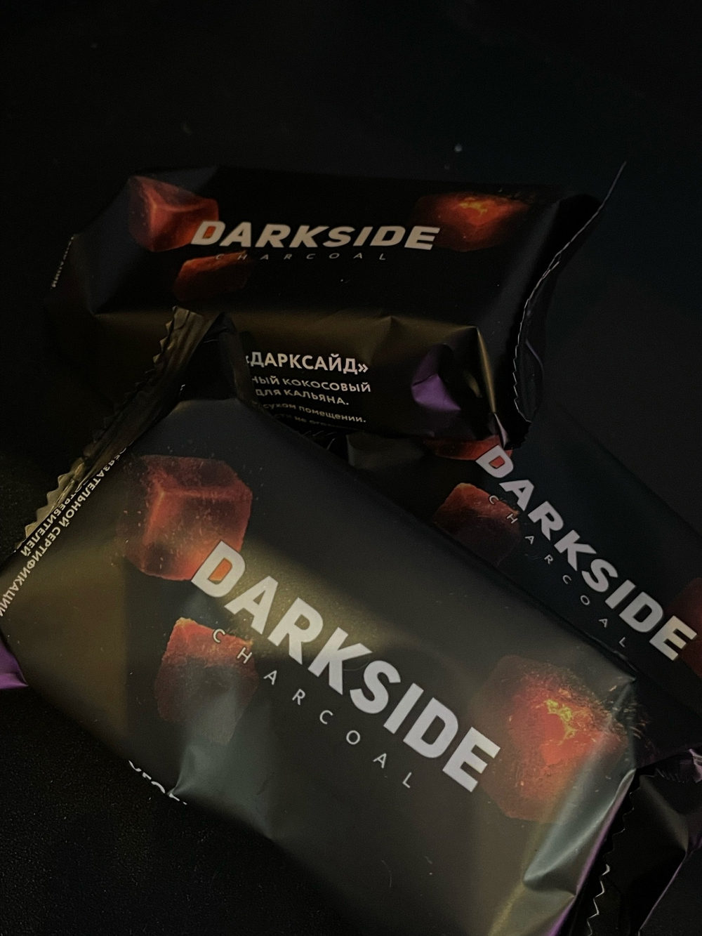 Уголь кокосовый DARKSIDE CHARCOAL (BIG CUBE, 6 шт.)