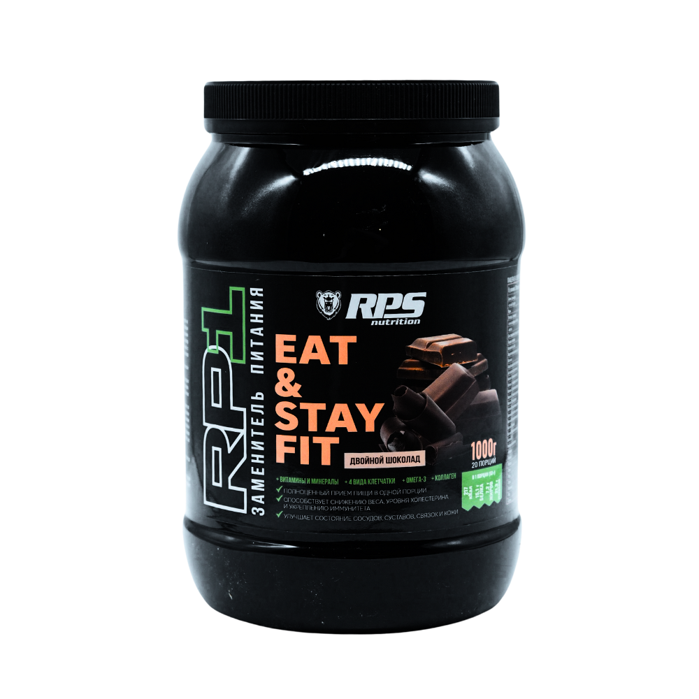 EAT AND STAY FIT ЗАМЕНИТЕЛЬ ПИТАНИЯ RPS NUTRITION 1000г БАНКА