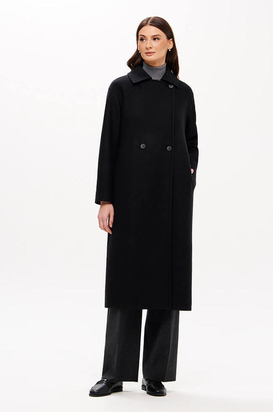 0113 Пальто женское (черный)
