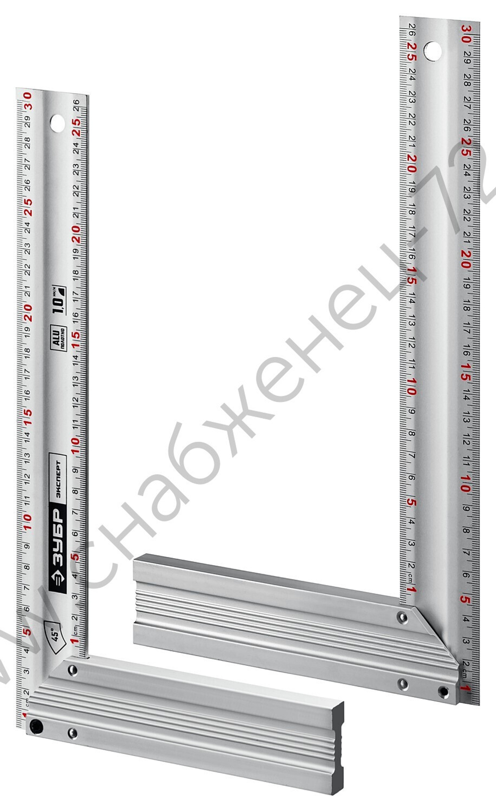 ЗУБР 300 мм, жесткий столярный угольник, Профессионал (34392-30)