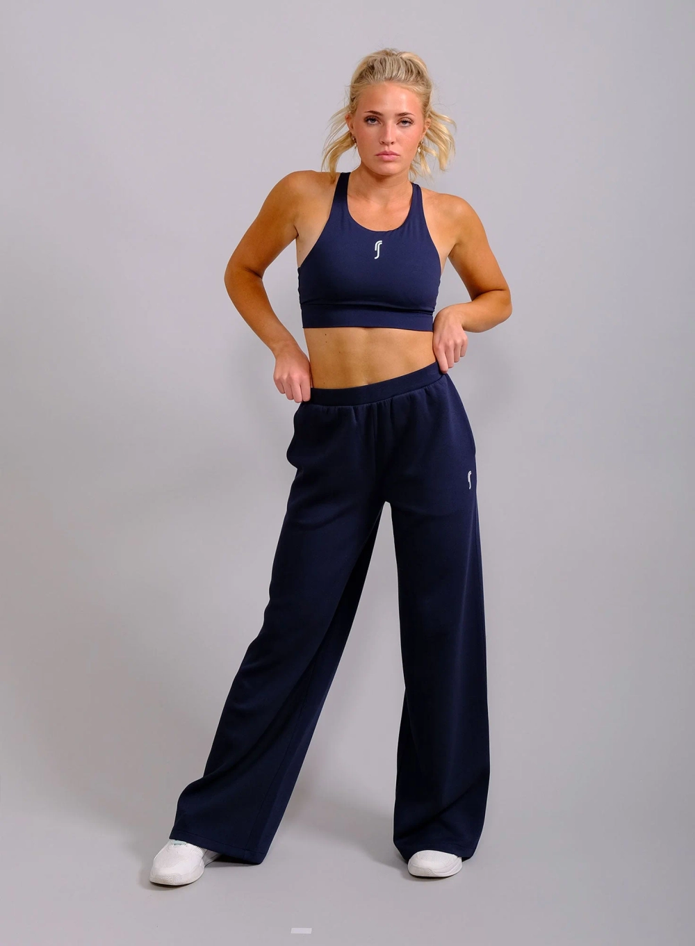 Брюки женские Women's Court Straight Leg Pants (Navy/White) AW-138-002