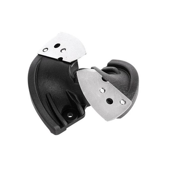 Голова режущая ледобура ICEBERG-110(L) V2.0/V3.0 (левое вращение) в сборе (радиусные ножи + футляр)