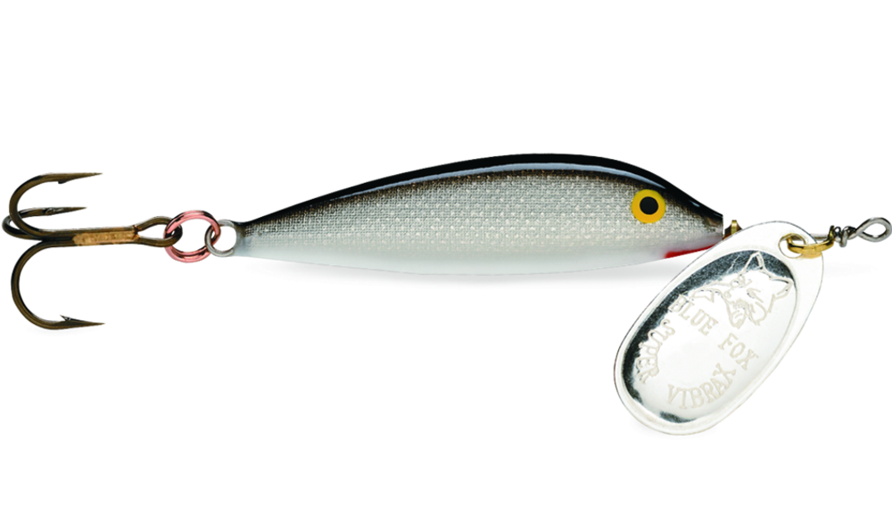 Блесна Blue Fox Vibrax Minnow Spin №5, цвет S