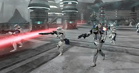 PSP Platinum Star Wars Battlefront 2 (Б/У, ULES-00183)