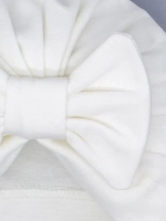 Чалма осенняя детская с бантиком