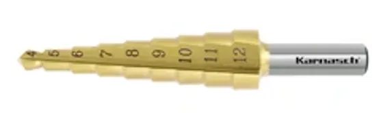 Ступенчатое сверло Ø 4-12 мм, Karnasch, арт. 20.1447U