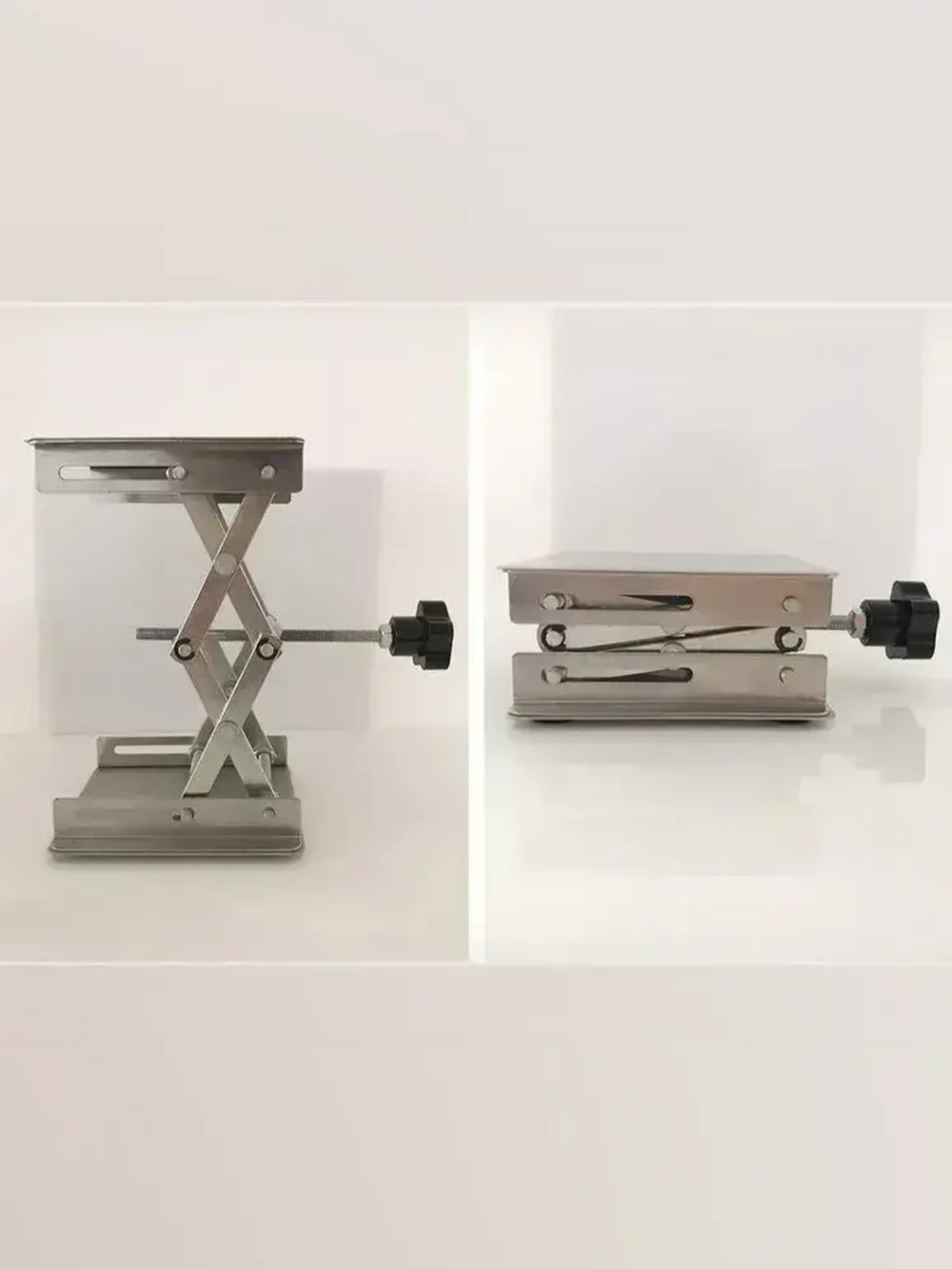 Лабораторная подъемная платформа для ручной гравировки Мини-Ножничный домкрат из нержавеющей стали