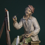 Фарфоровая мануфактура Capodimonte «Живописец»