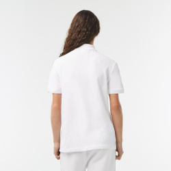 Мужское теннисное поло Lacoste Core Graphics Polo Men - White