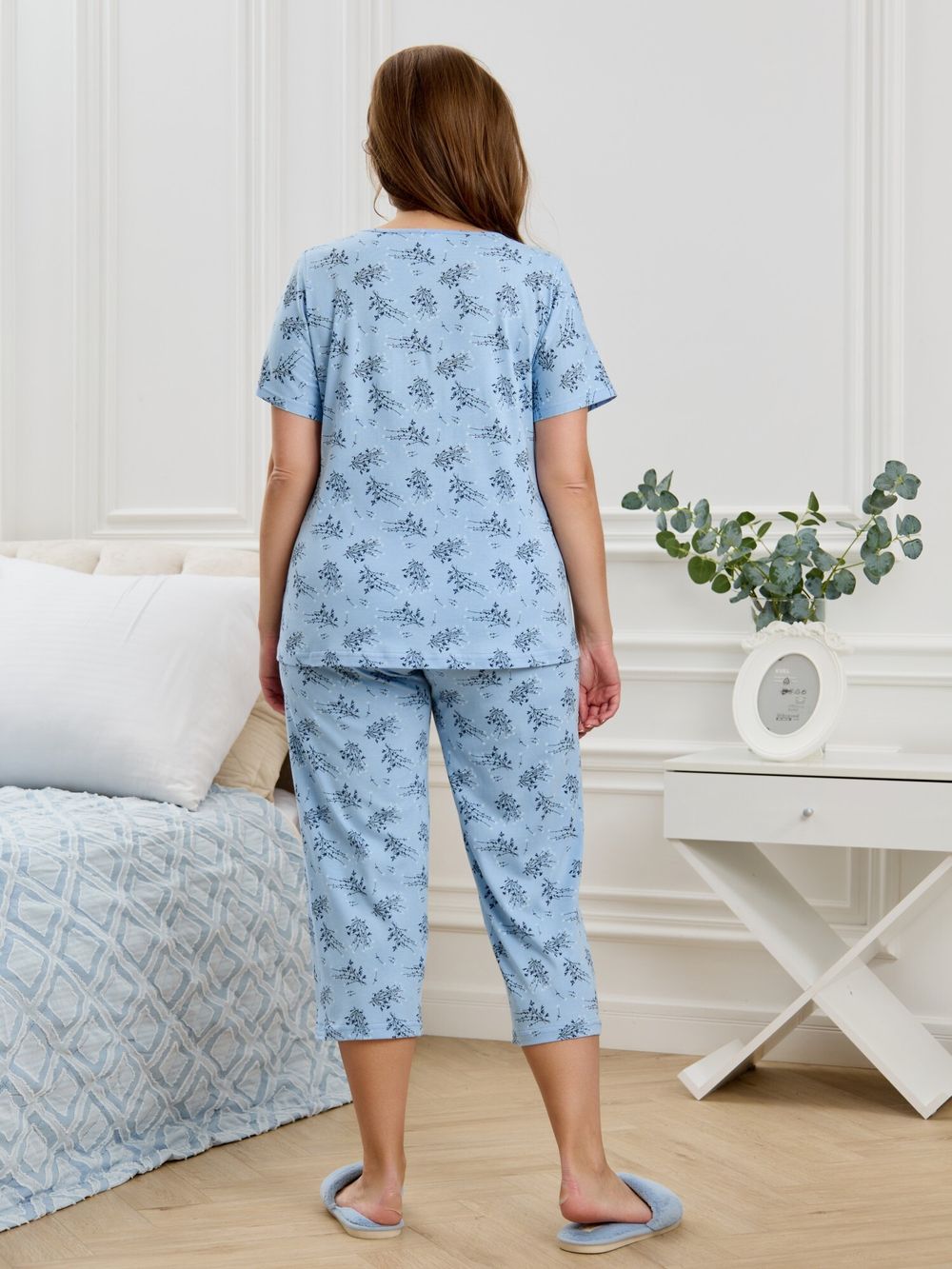 Пижама Канна-2 Виотекс ГОЛУБОЙ
