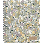 НОВИНКА! Тетрадь общая 48 листов на металлическом гребне "Технодудлинг"