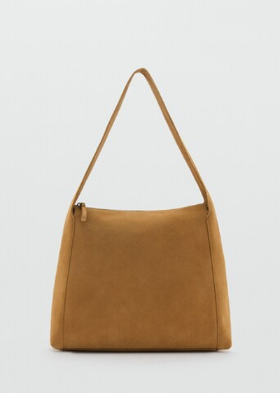 Замшевая сумка шоппер