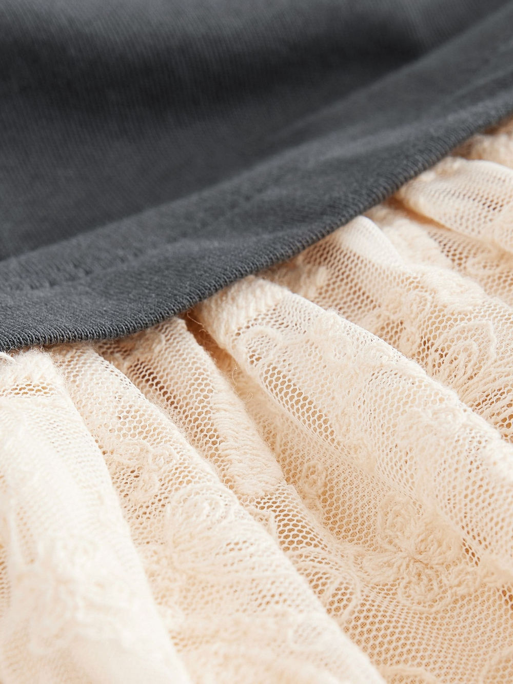 Платье для девочки Next E54-817, Темно-серый, Розовый