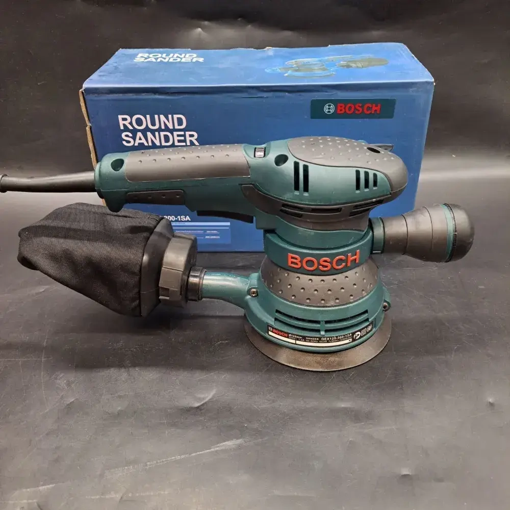 Шлифмашина эксцентриковая / эксцентриковая шлифовальная машина Bosch 125/450W, 12000 об/мин ( 450 Вт, 125 мм) Бош, сетевая