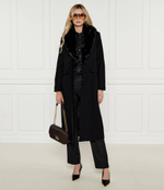 шерстяное пальто Michael Kors - черный(77B6781M12)