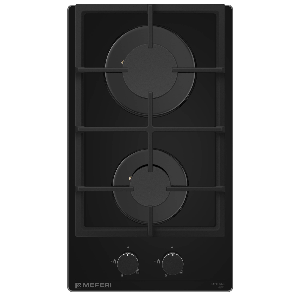 Газовая варочная панель Meferi MGH302BK GLASS LIGHT фото 2