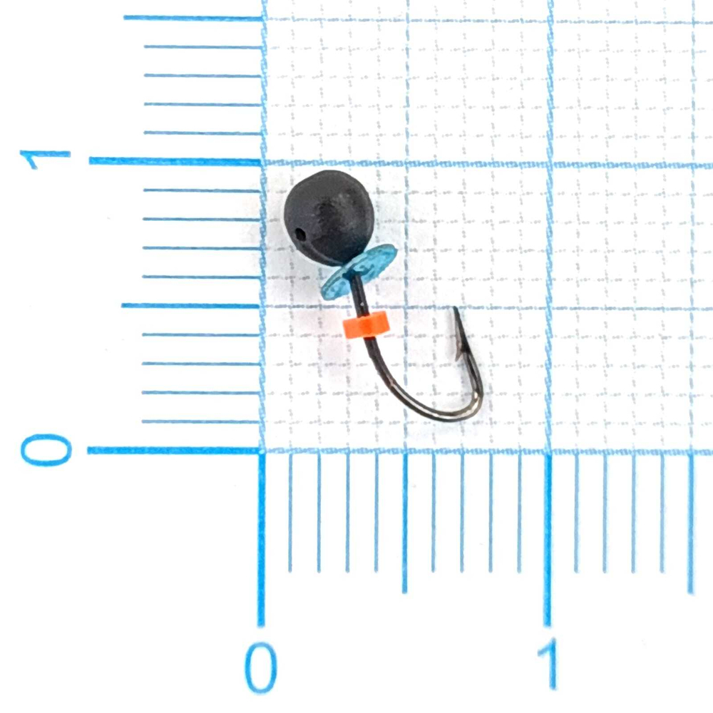 Мормышка вольфрамовая точеная 814 "Дробь" 3мм (15шт/уп)