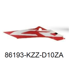 86193-KZZ-D10ZA. STRIPE, R. RR. SHROUD *TYPE1*. Honda CRF250L-M  original decal on the radiator shroud