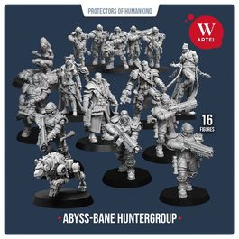 Комплект миниатюр Abyss-bane huntergroup