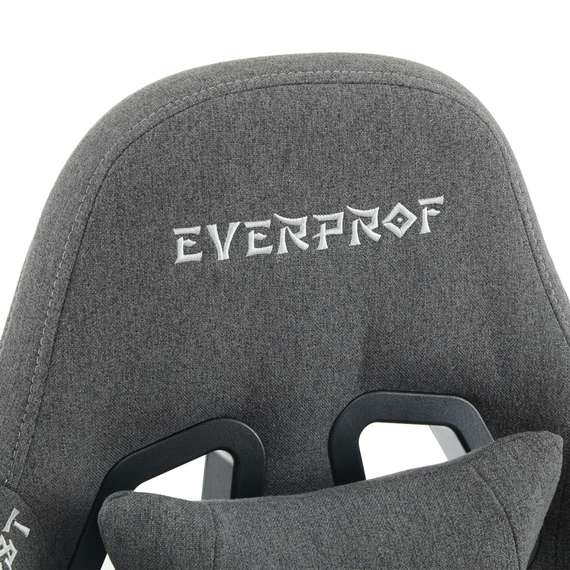 Геймерское кресло Everprof Ghost Ткань Серый