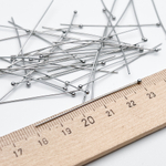 Пины (штифты) с шариком, сталь, размер 50*0,7 мм, цена за 20 шт