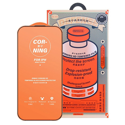 Защитное сверхпрочное стекло на IPhone Remax