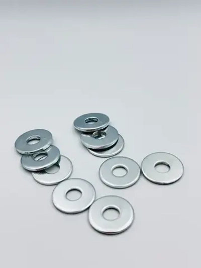 КрепХаус Шайба Кузовная M8, DIN9021, ГОСТ 6958-78, 100 шт.