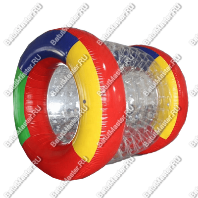 Аттракцион Водный роллер "Ватрушка" ПВХ, размер 2,2*2*2 м