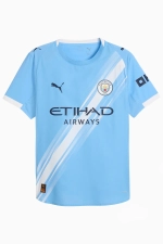 Футболка Puma Manchester City 25/26 Home Authentic - голубой