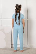 Костюм для девочки Вафелька-2 Виотекс ГОЛУБОЙ