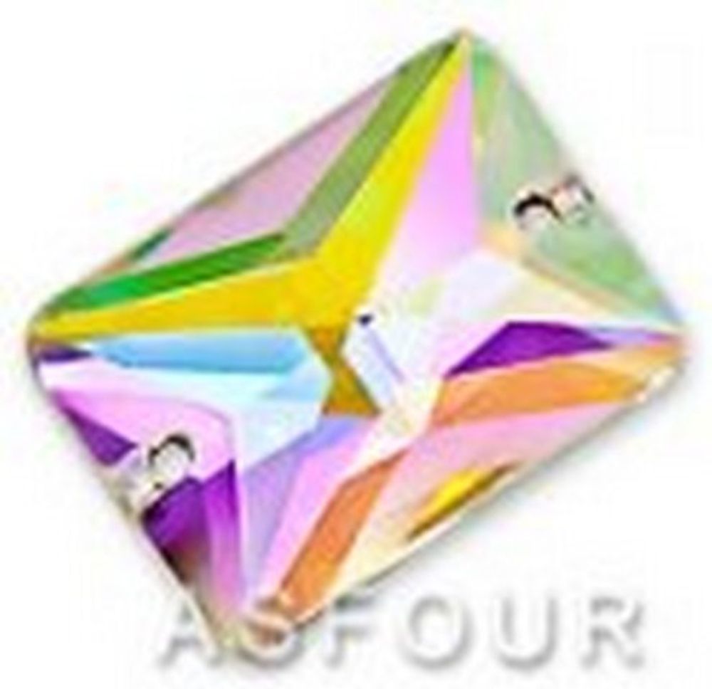 Стразы пришивные &quot;Asfour Crystal&quot; №606 AB, 18 мм