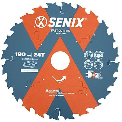 Диск пильный SENIX 190х30мм 24Т по дереву   AECS-0005
