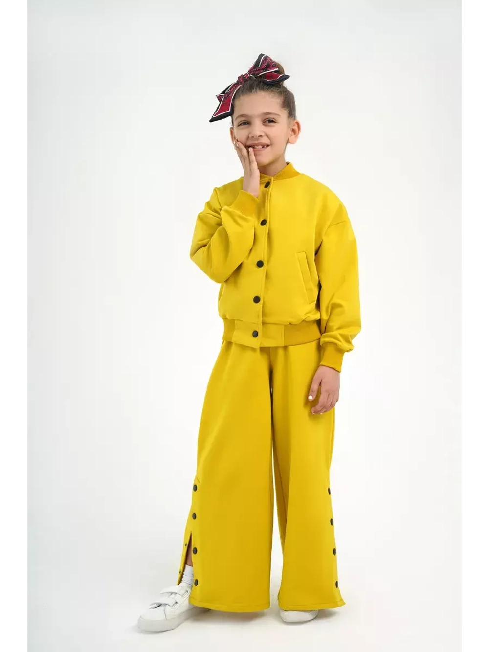 Костюм с брюками палаццо