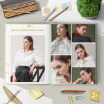 PSD-Шаблон фотокниги "GOLD"