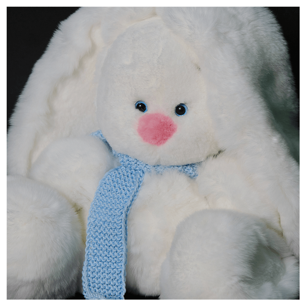 Мягкая игрушка из меха «Ушастик»