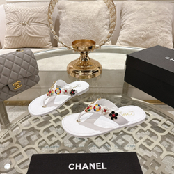 Chanel Slides (2 colors)