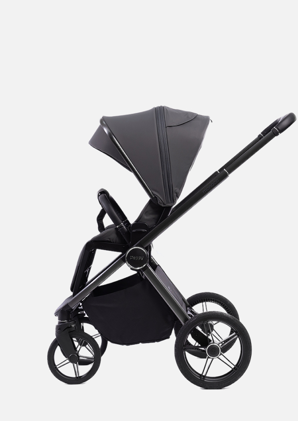 Peppy Коляска детская Monaco 2 в 1 Antrazit Графитовый