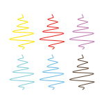 Набор гелевых ручек ArtSpace "Милые зверушки" 06цв., 1,0мм, с блестками, ПВХ чехол