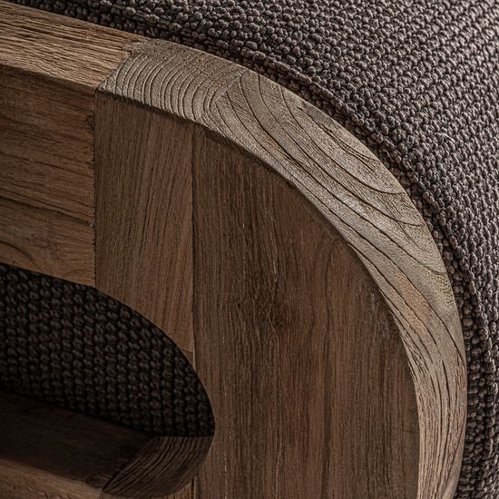 Уличный шезлонг CORBA La Forma Испания коричневый