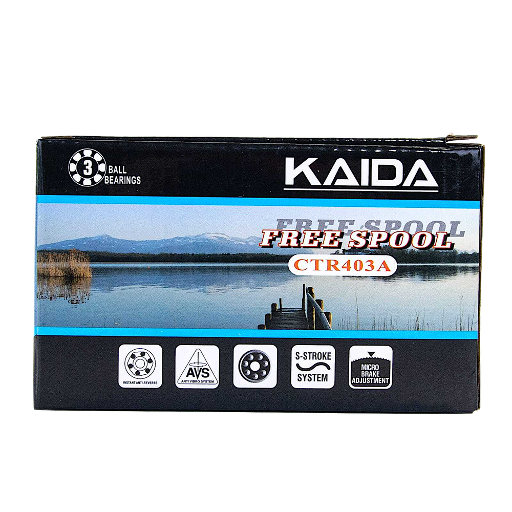 Катушка Kaida Free Spool мет. шпуля CTR -