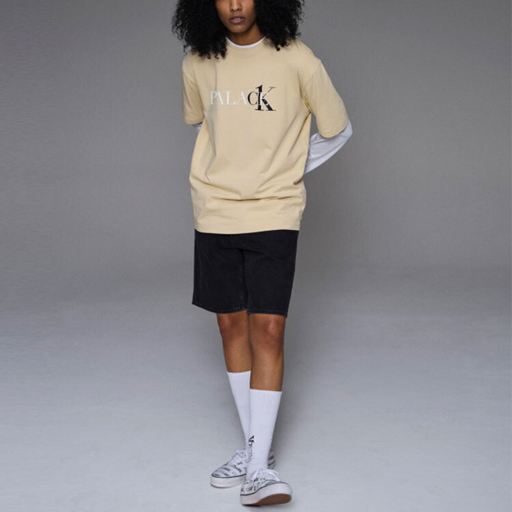 Футболка PALACE x Calvin Klein T-Shirt Wheat