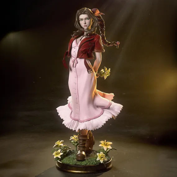 Aerith + bikini version - Final Fantasy