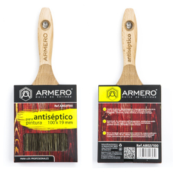 Кисть малярная Armero A802/100, для пропиток и антисептиков, 100х19 мм