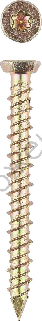 ЗУБР ШБ-Х 202 х 7.5 мм, шуруп по бетону хроматированный, 50 шт (4-300483-75-202)